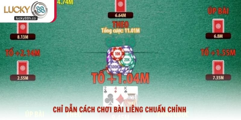 Chỉ dẫn cách chơi bài Liêng chuẩn chỉnh